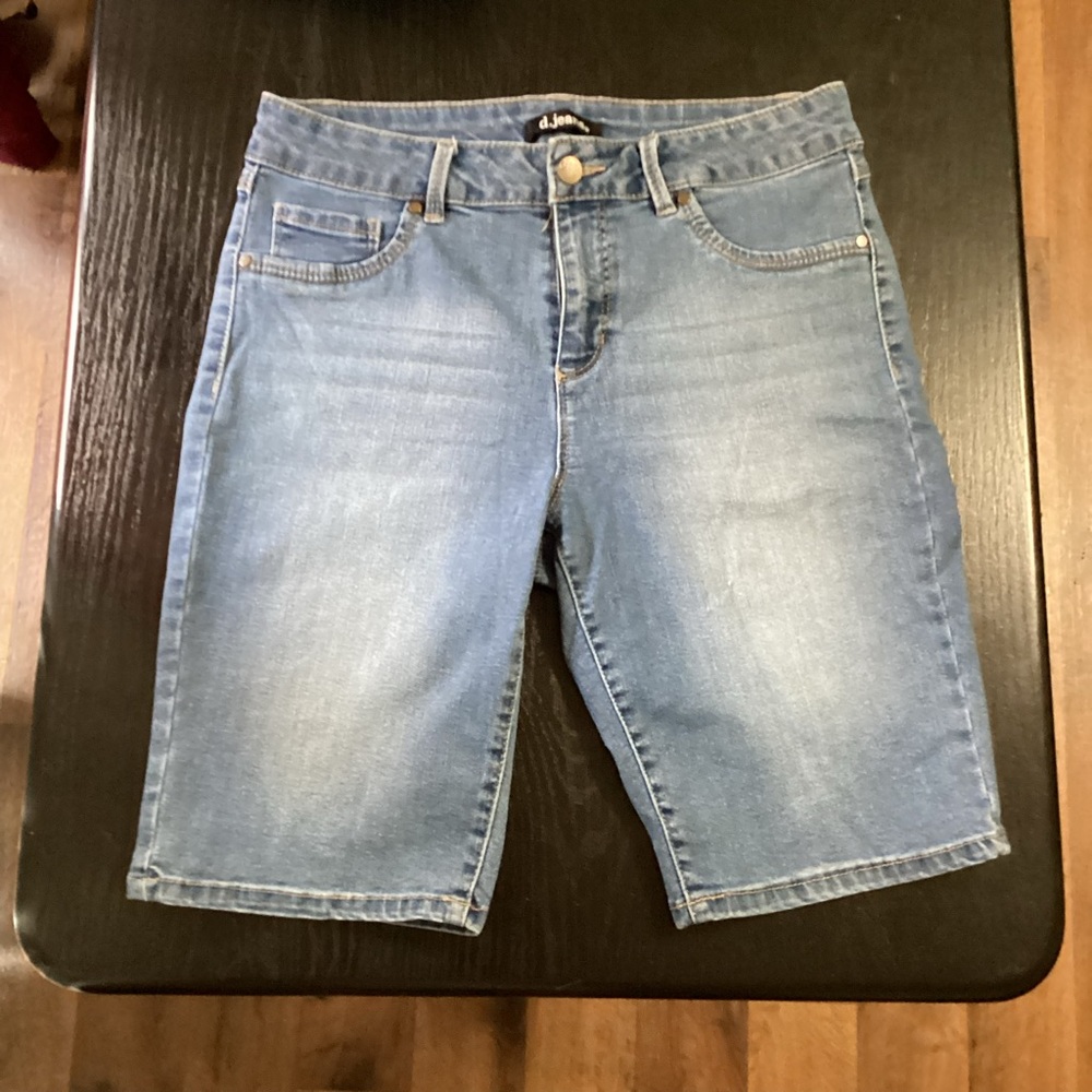 Blue Denim Shorts
